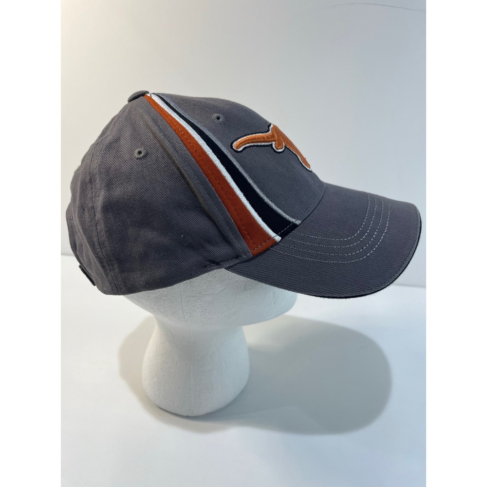 Texas Longhorns NCAA Gray Hat Cap‎ Adjustable Adult University Baseball Casual - Picture 3 of 6